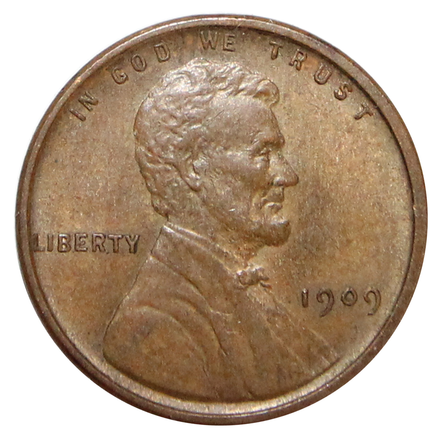 1909 LINCOLN WHEAT CENT #7