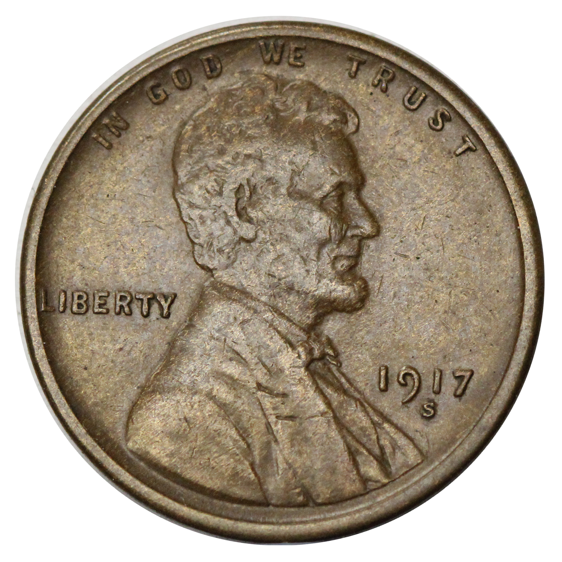 1917 S Lincoln Wheat Cent Penny Extra Fine, XF eBay 1917 S Lincoln Wheat Cent Penny Extra Fine, XF eBay