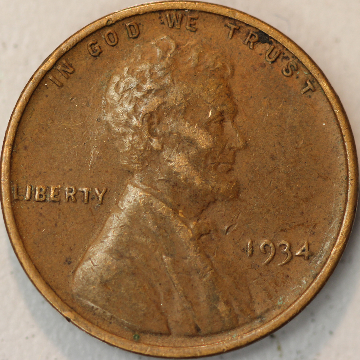 1934 P Lincoln Wheat Cent Penny Extra Fine, XF eBay