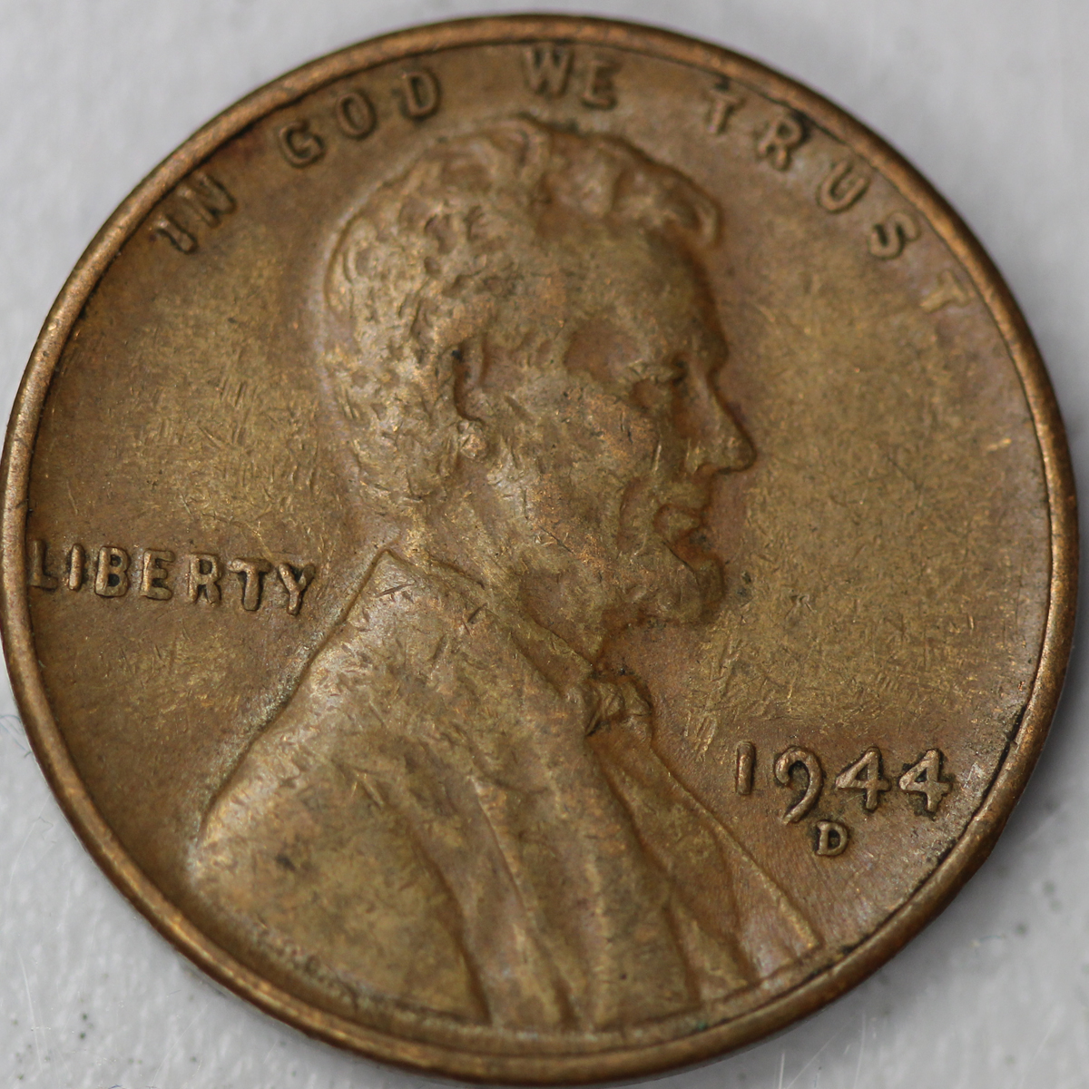 1944 D Lincoln Wheat Cent Penny Extra Fine, XF eBay