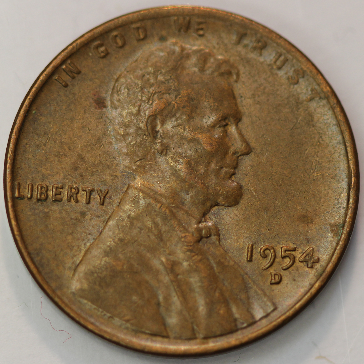 1954-d-lincoln-wheat-cent-penny-extra-fine-xf-ebay