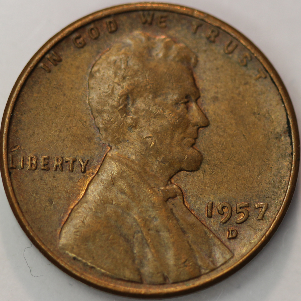 XF 1950 Extra Fine S Lincoln Wheat Cent Penny