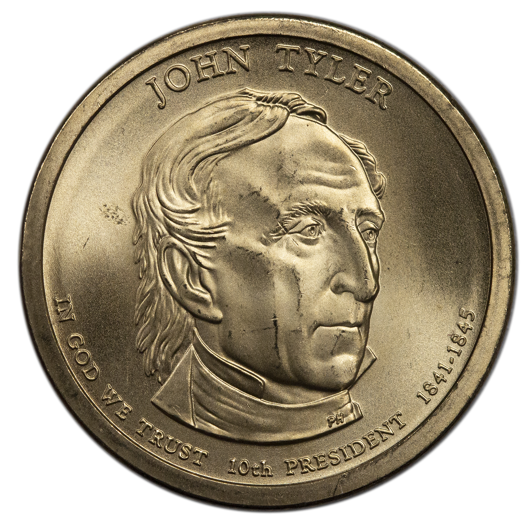 2009 -D John Tyler Presidential Dollar BU Clad US Coin | eBay