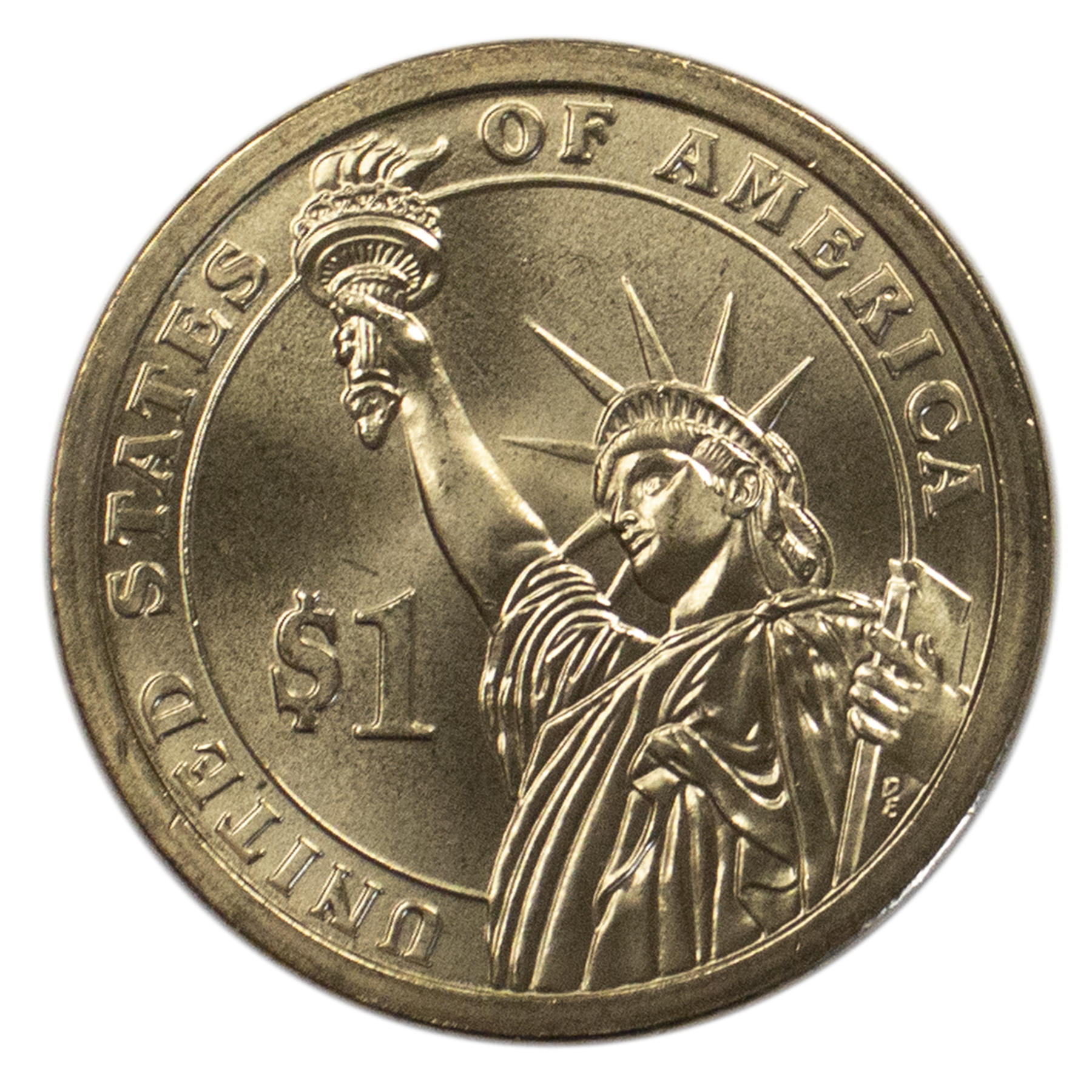 2009 -D John Tyler Presidential Dollar BU Clad US Coin