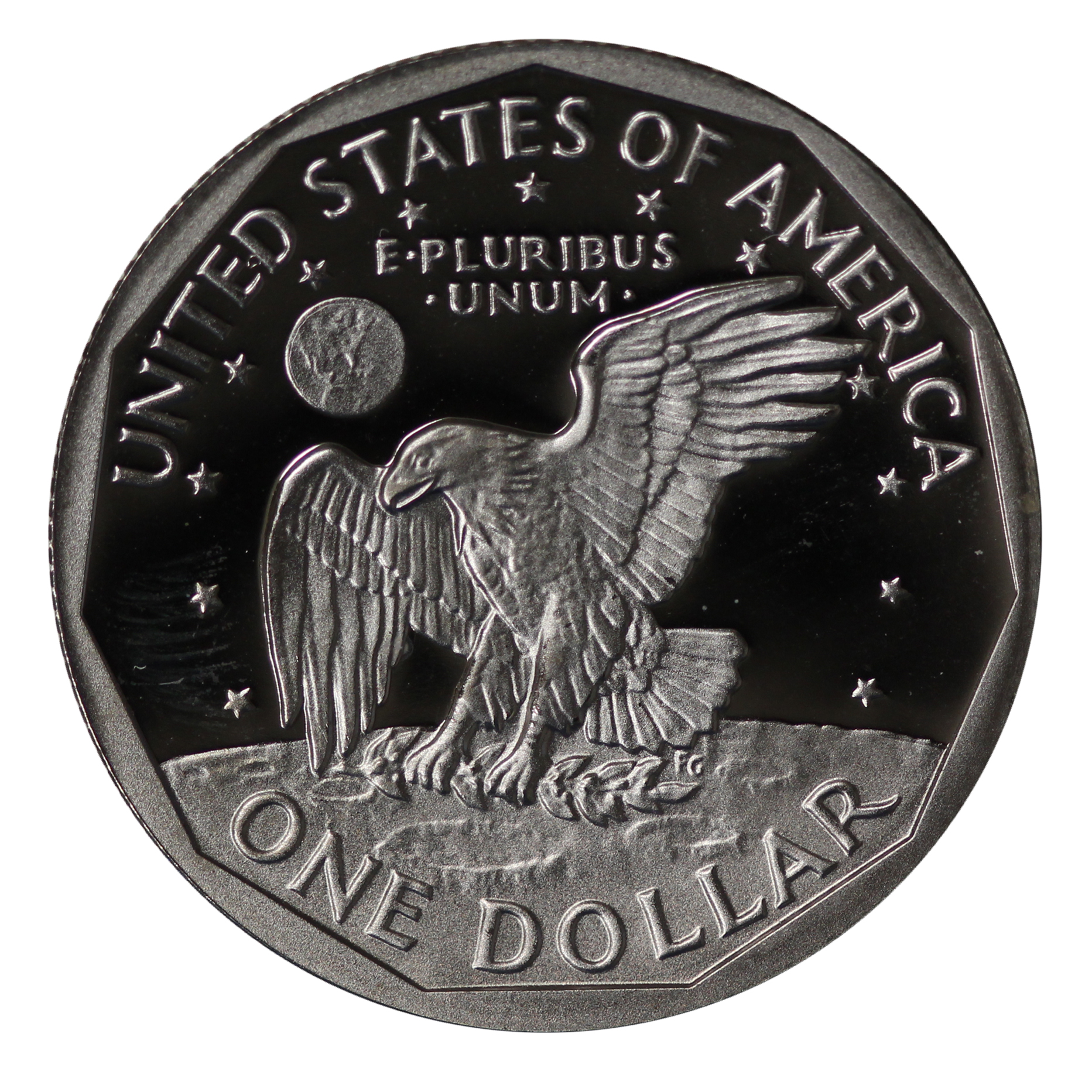 1981 S Susan B Anthony Dollar Single Type 1 (Filled S) Gem DCAM Proof CN-Clad
