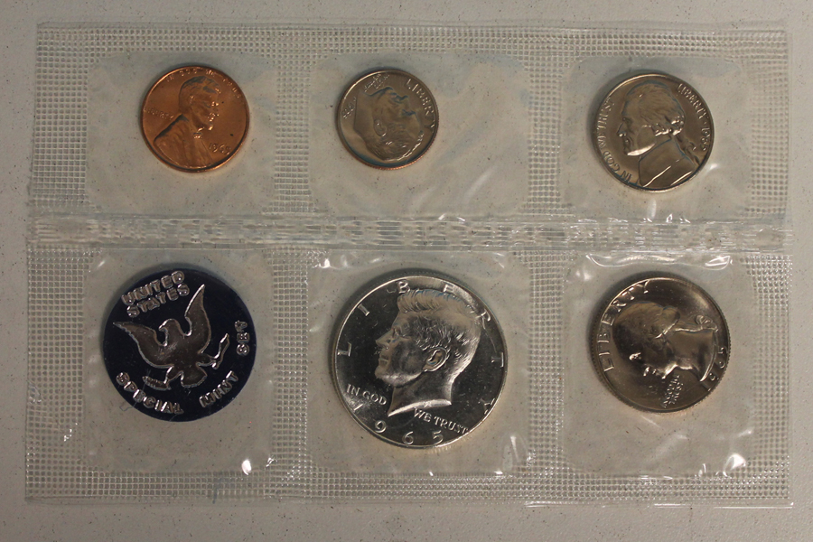 1965 Special US Mint set (OGP) 5 coins