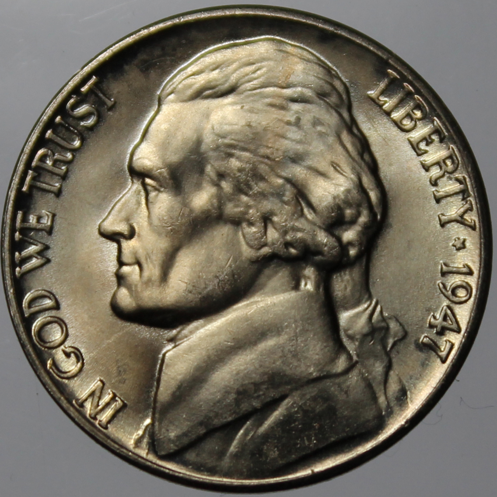 FS* //// 1 Coin 1 1947-S Jefferson Nickel //// Gem BU+ *Full Steps