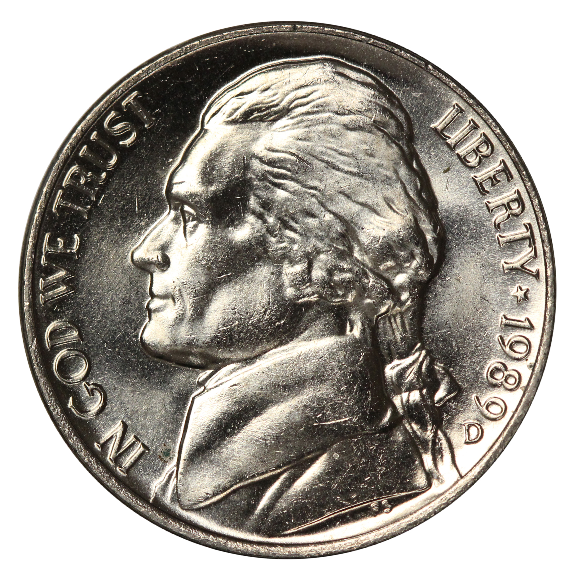 Coin paper. Us Nickel Trap.