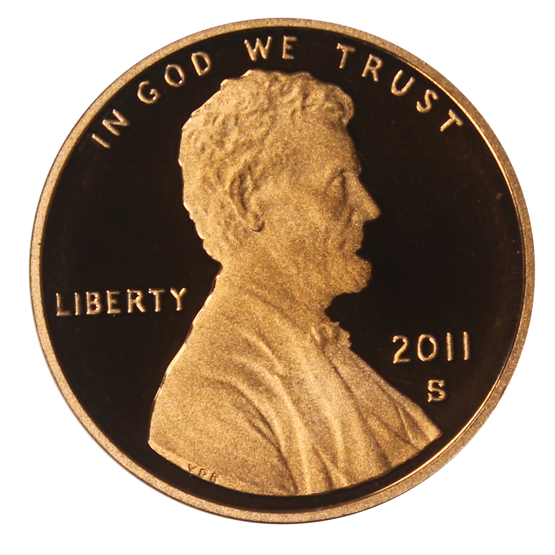 2011 S PROOF LINCOLN SHIELD CENT PENNY 