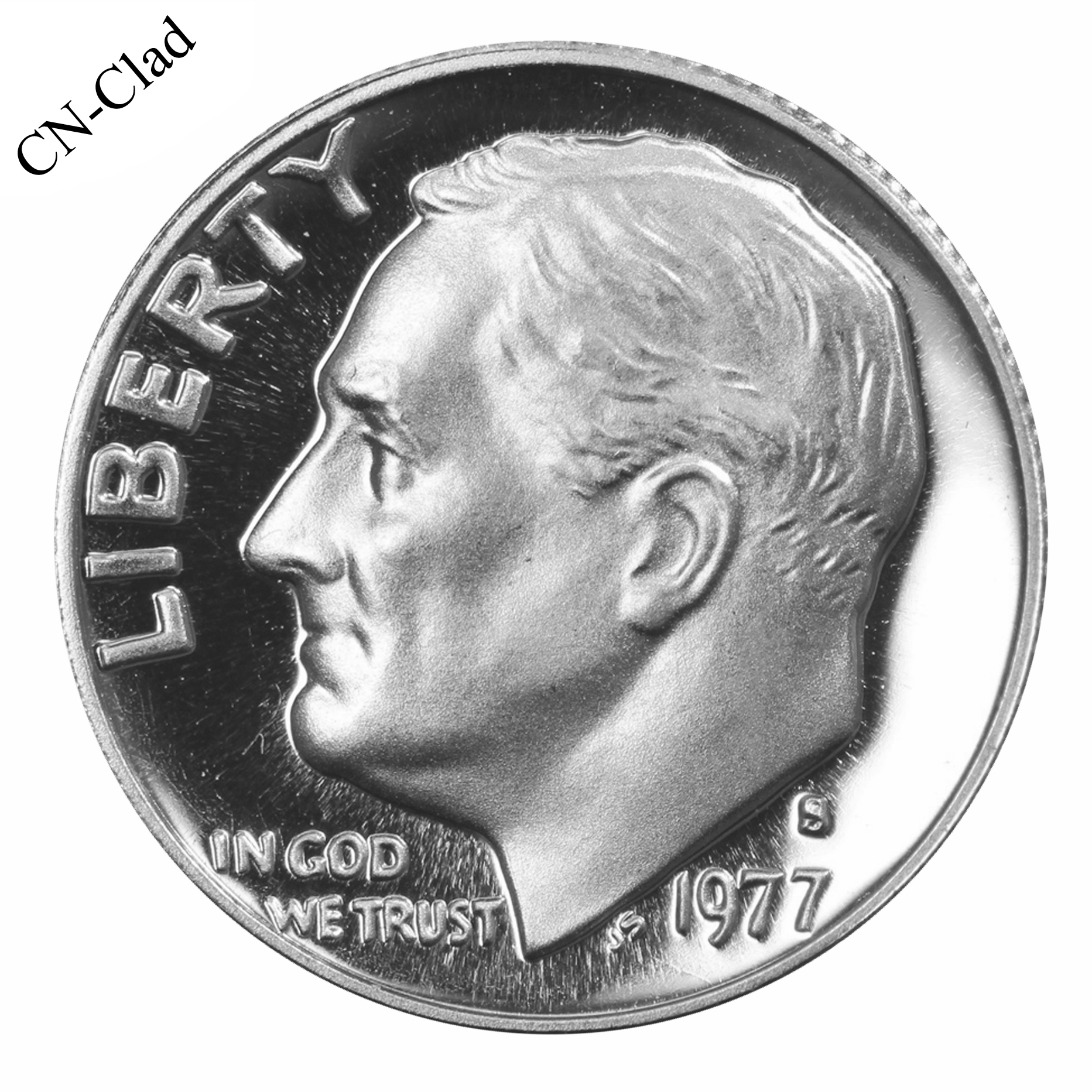 Download 1977 S Roosevelt Dime 10c Gem Proof CN-Clad US Coin | eBay