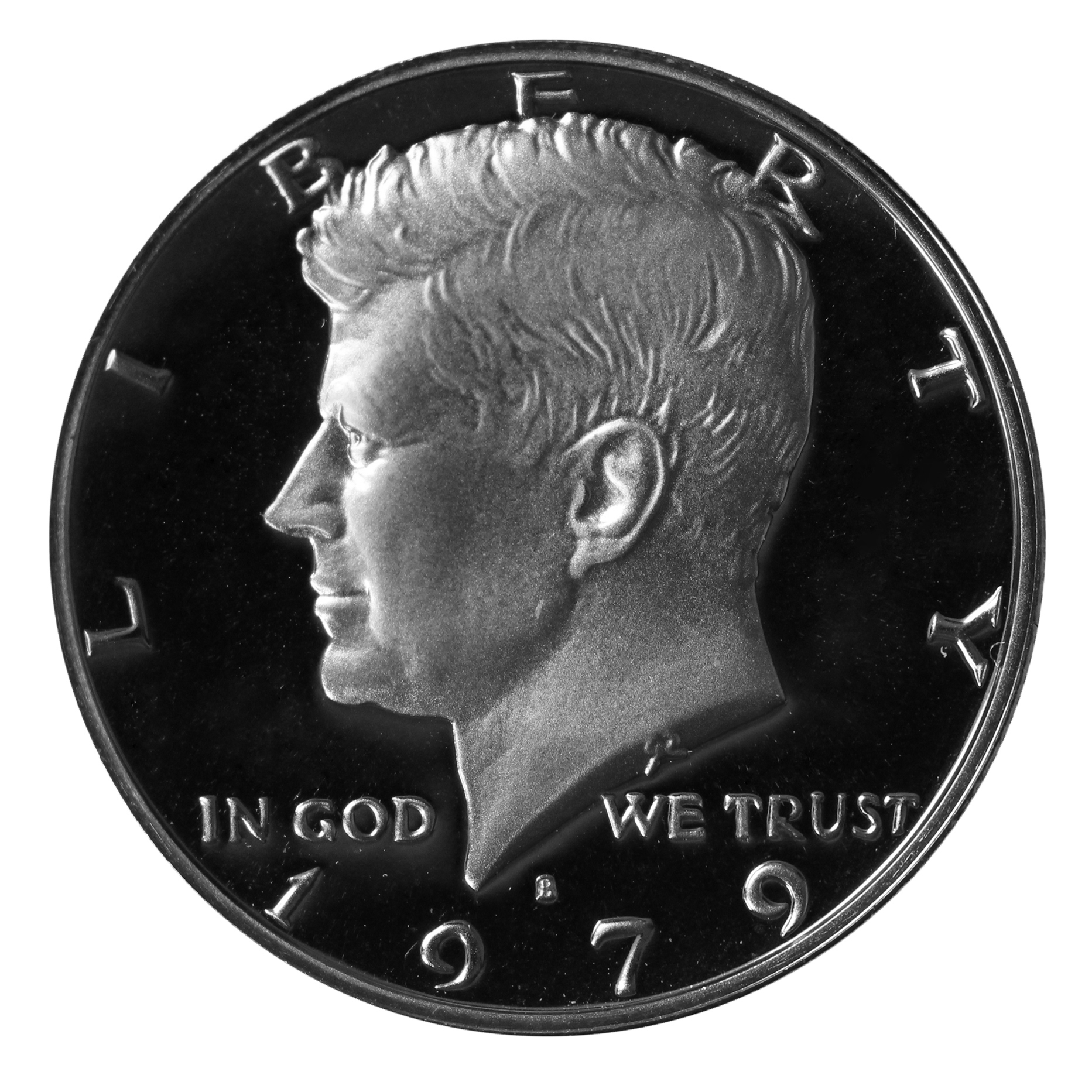 Coin NEW METAL MARK Butterfly Series JFK Kennedy Half Dollar U.S
