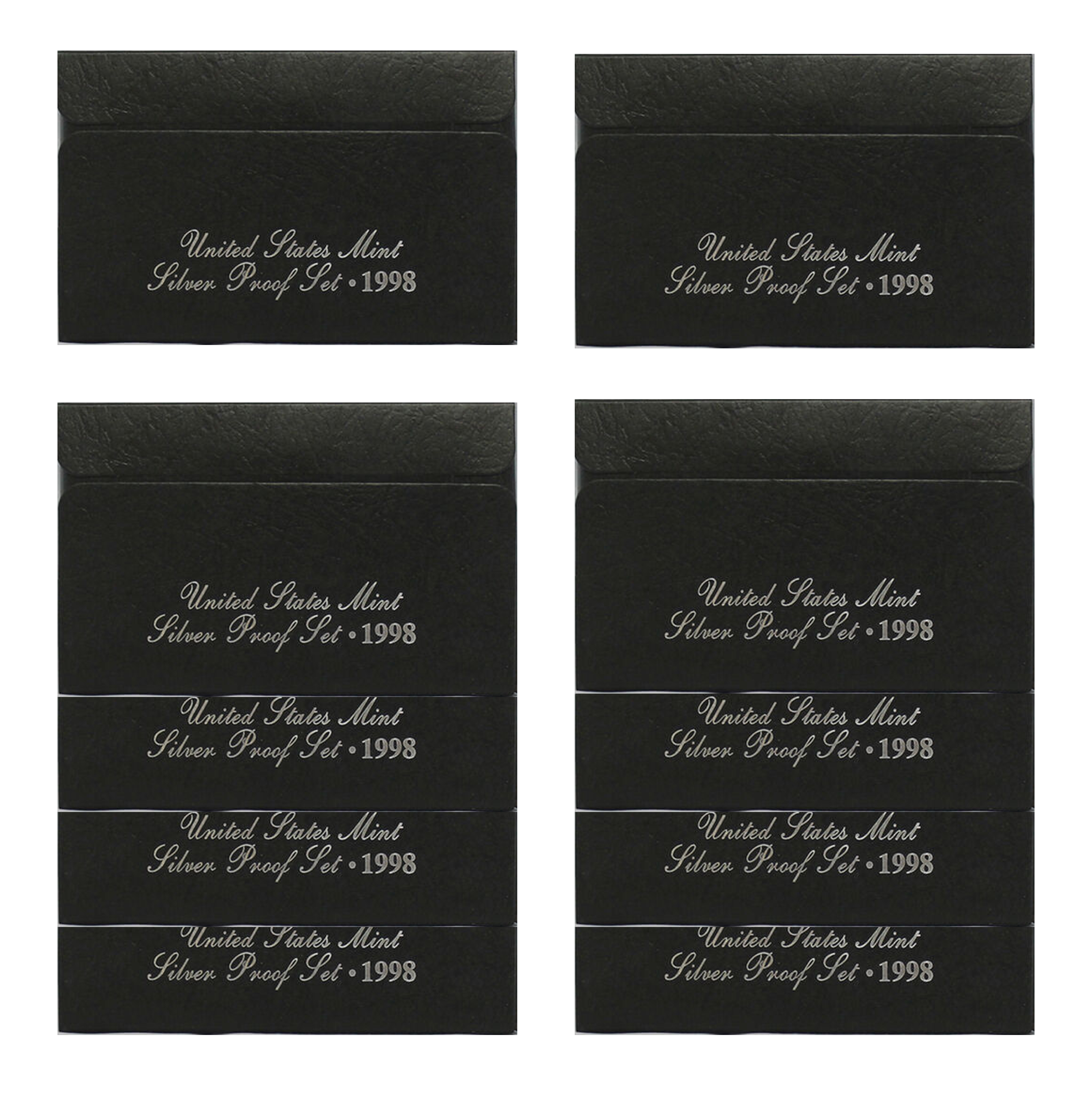 1994 Gem Deep Cameo Silver Proof Kennedy Half Dollar Roll 20 pcs