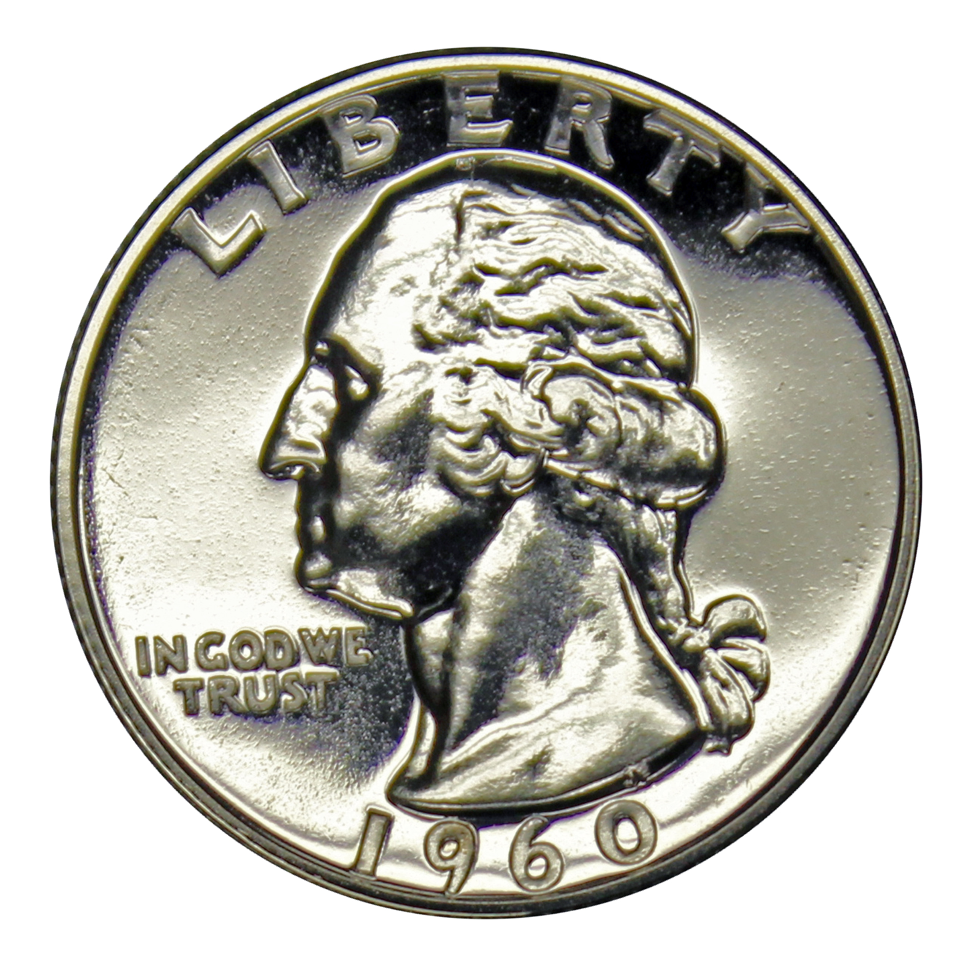 1960 Washington Quarter Proof 90 Silver Gem Brilliiant US Coin eBay