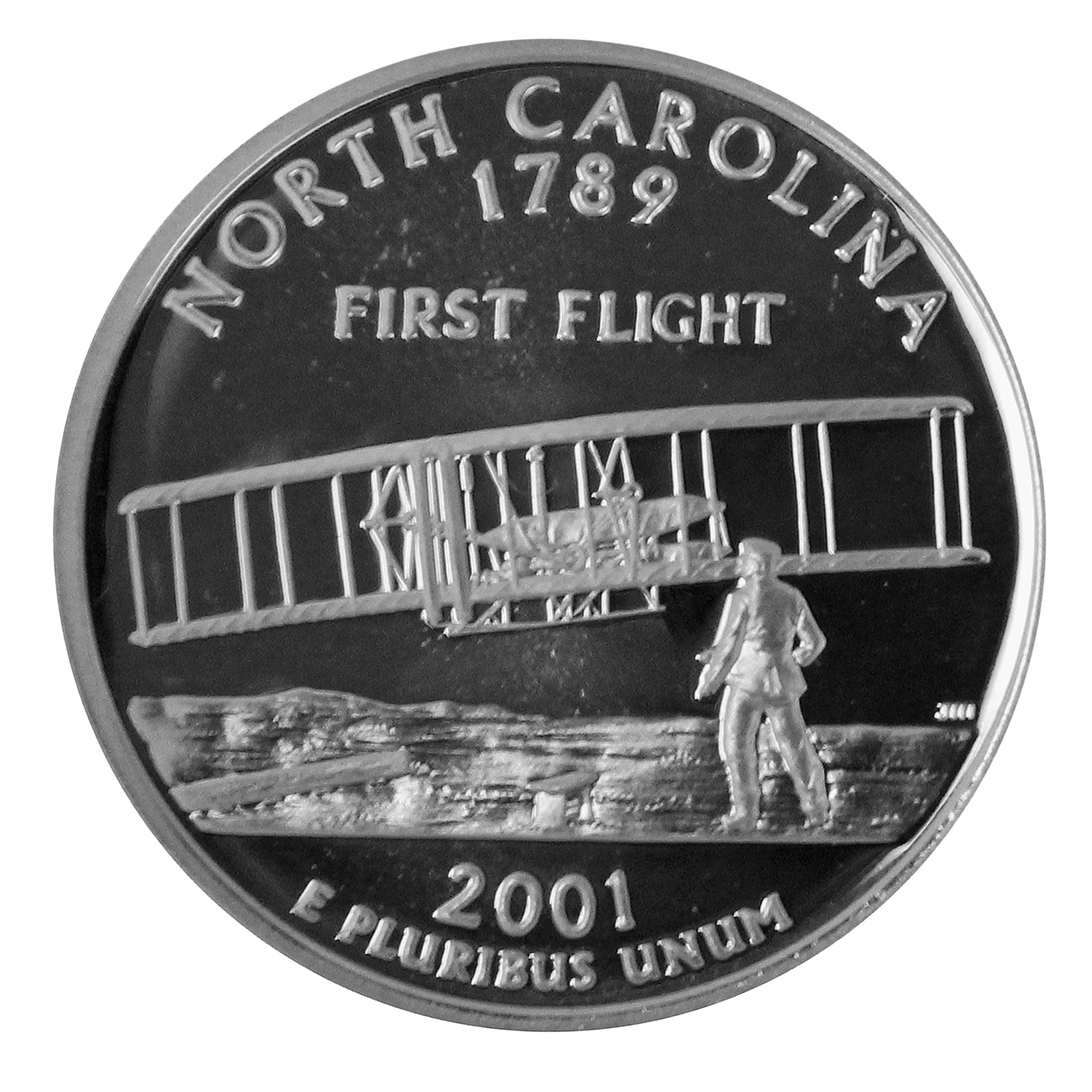 Coins Paper Money 01 S Deep Cameo Gem Proof C N Clad North Carolina Statehood Us Quarter Coins Us