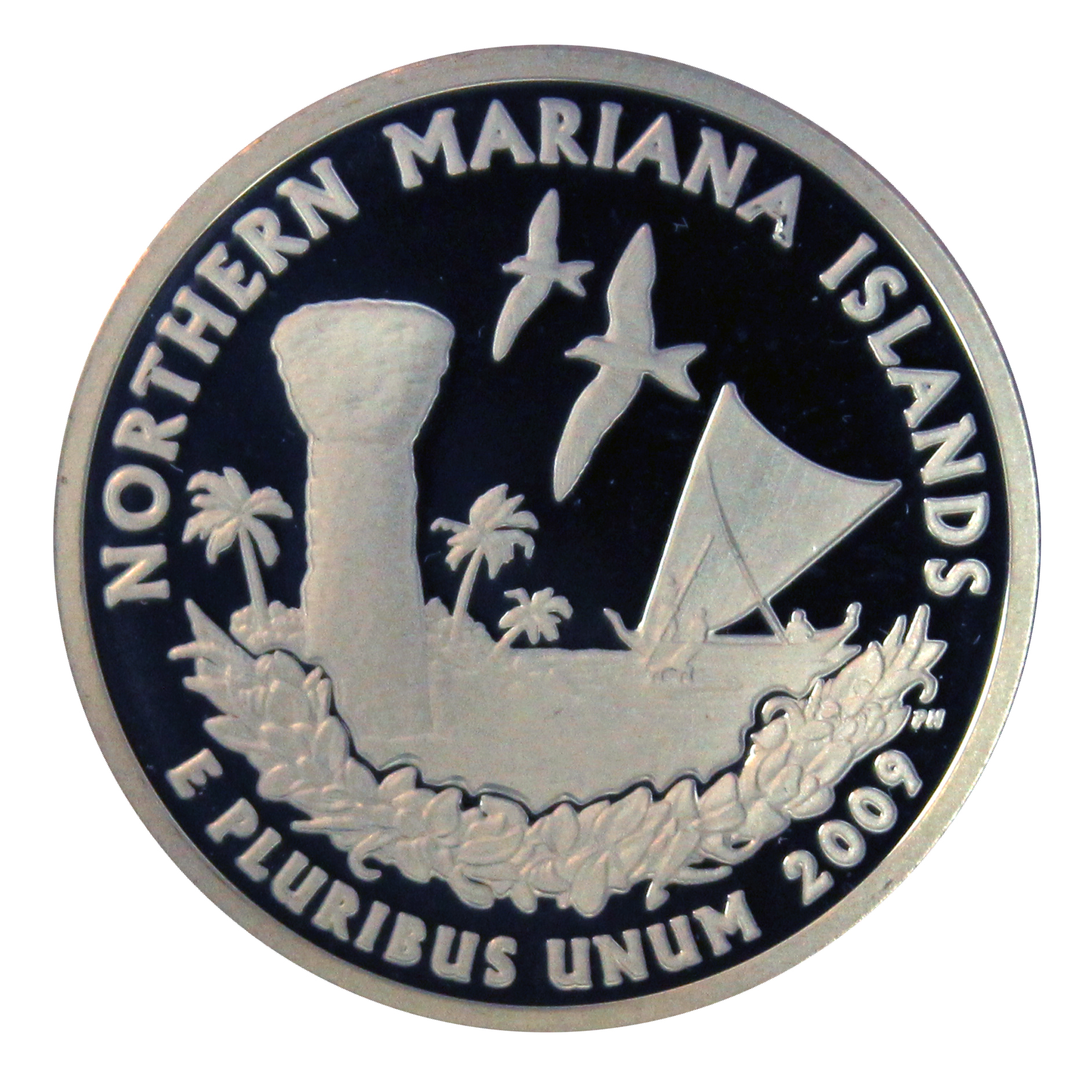 2009 S Territory Quarter Northern Mariana Islands Gem Deep Cameo Proof