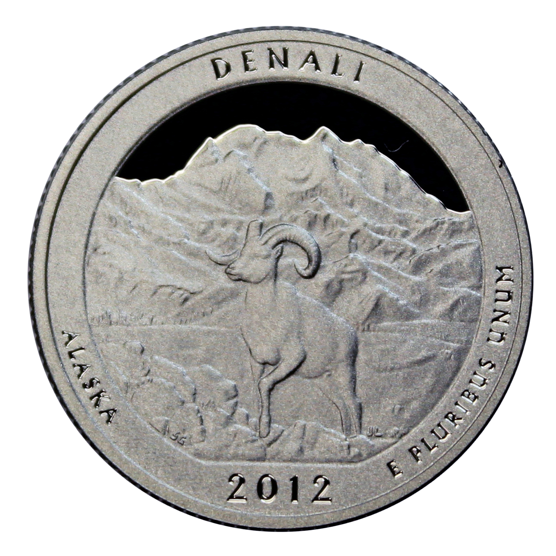 2012 S Parks Quarter Denali Gem Deep Cameo Proof 90% Silver US Coin | eBay