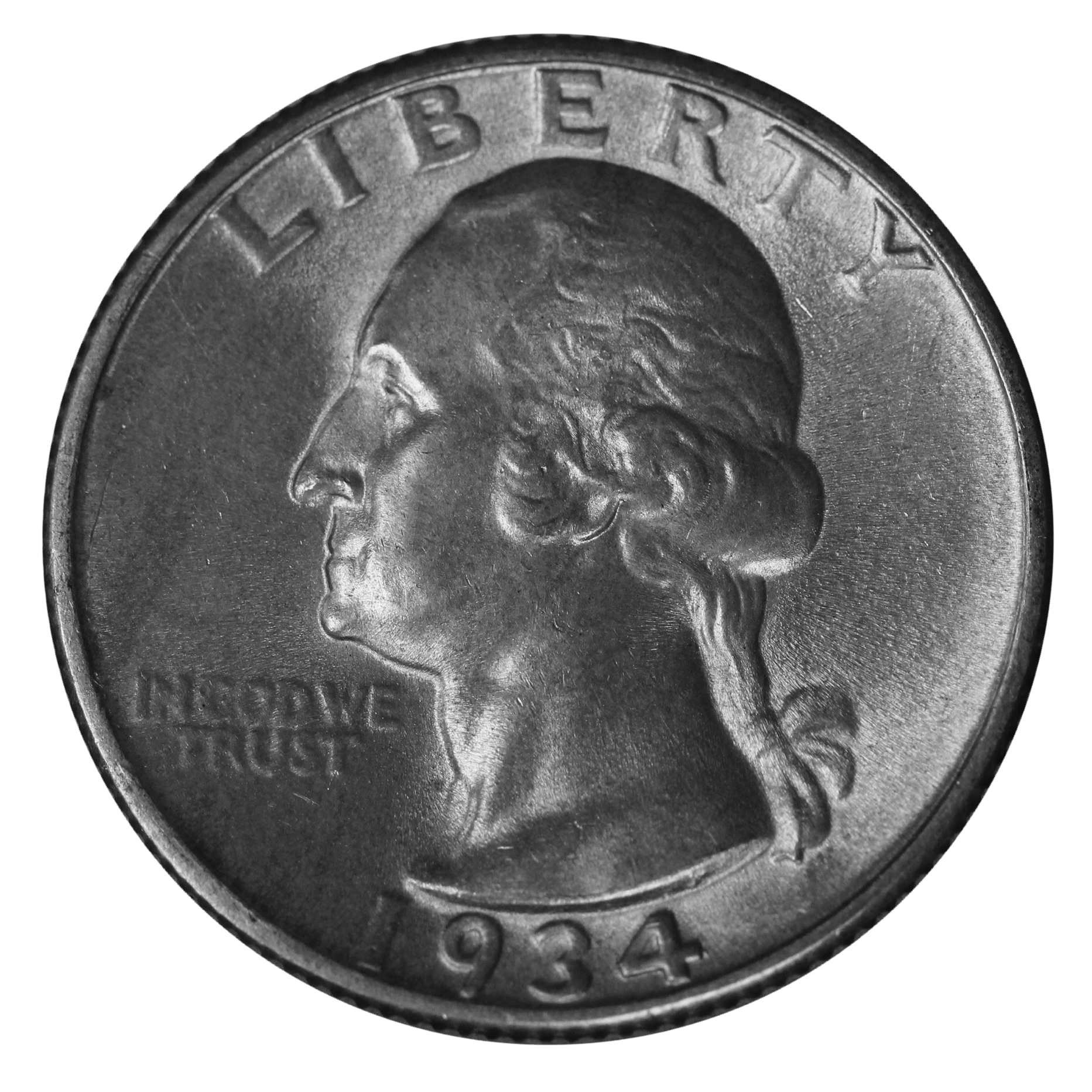 US 90/% Silver Circulated Coin Washington Quarter Pre 1965 single coin